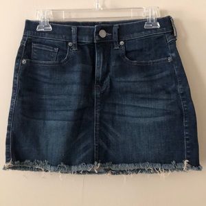 Express Denim Skirt